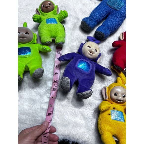 Playskool & Eden 1998 Teletubbies Dipsy, Laa Laa, Timmy Winky plush - Picture 6 of 8
